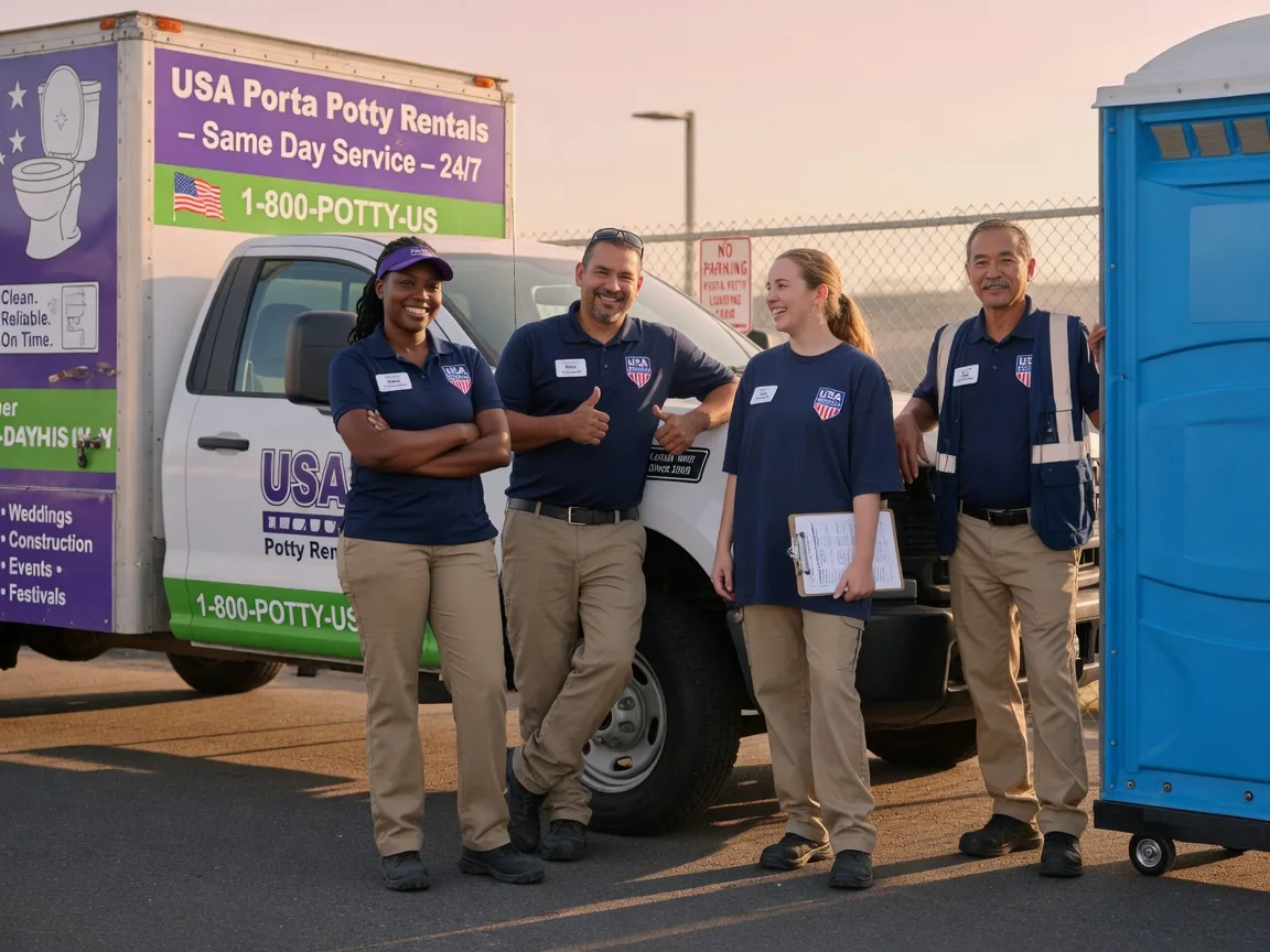 Porta Potty Rental company in Mount Airy, GA